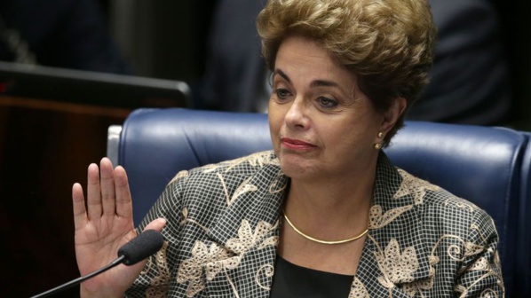 Destituée, Dilma Rousseff dénonce un "coup d'Etat parlementaire"