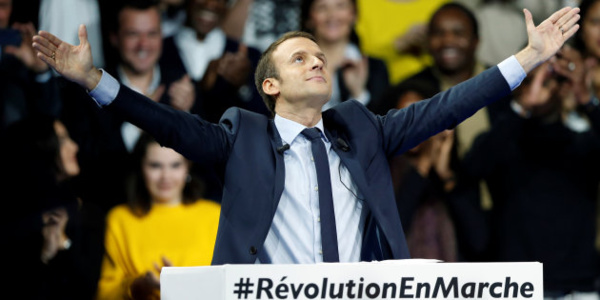Emmanuel Macron, personnalité politique de l'année