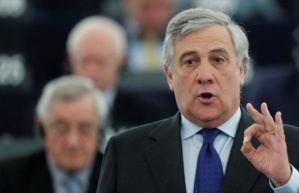 L'Italien Antonio Tajani (PPE), élu président du Parlement européen