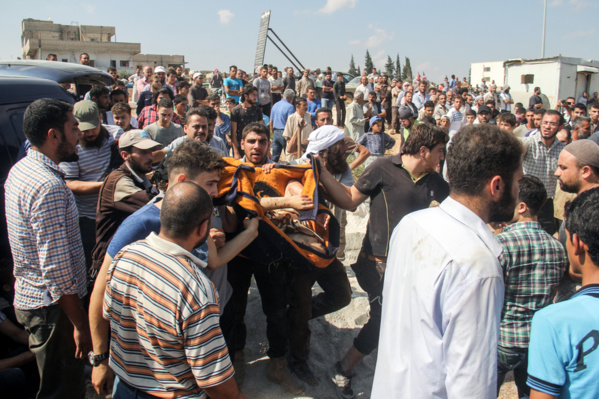 Sept Casques blancs abattus dans un de leurs centres en Syrie