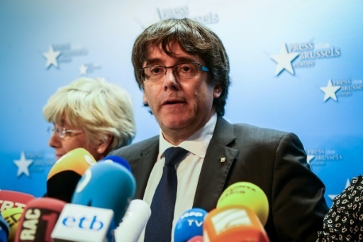 Puigdemont s'installe à Bruxelles, accalmie en Catalogne