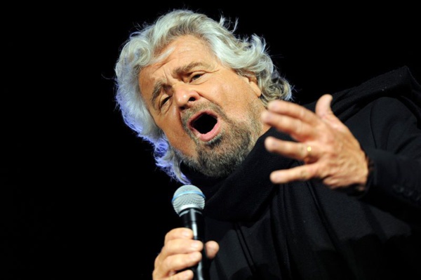 Beppe Grillo, le lchef du M5S