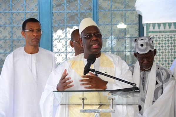 Macky Sall : "Le dialogue politique a déjà eu lieu. Il ne reste qu'à organiser la présidentielle et les locales en 2019." 