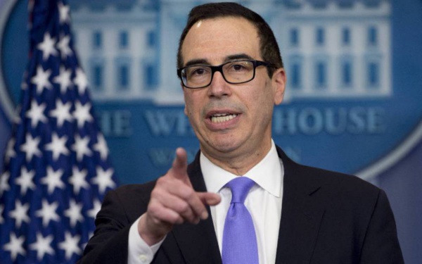 Steven Mnuchin, le Secrétaire américain au Trésor