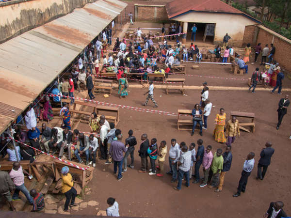 File d'électeurs congolais le 30 décembre dernier (photo MONUSCO)