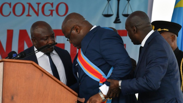 RDC : Le nouveau président pris d'un malaise en prenant ses fonctions