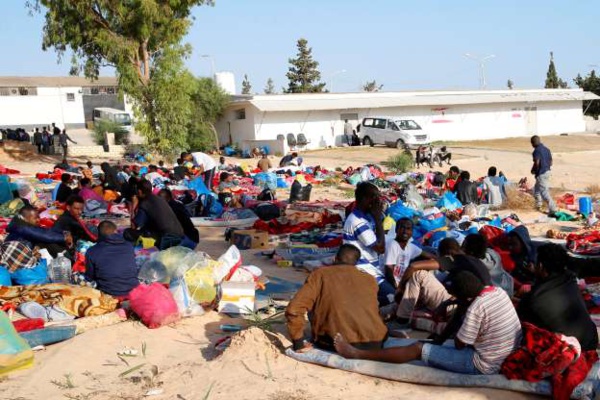 Libye: Les migrants du camp de détention bombardé le 3 juillet libérés