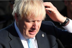 Le PM britannique Boris Johnson