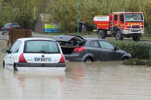 Intempéries: précautions maximales face à l'alerte rouge sur la Côte d'Azur