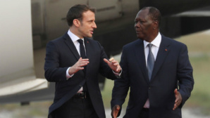 Macron et Ouattara à Abidjan, lors de l'annonce de la disparition du CFA et de l'arrivée de l'ECO