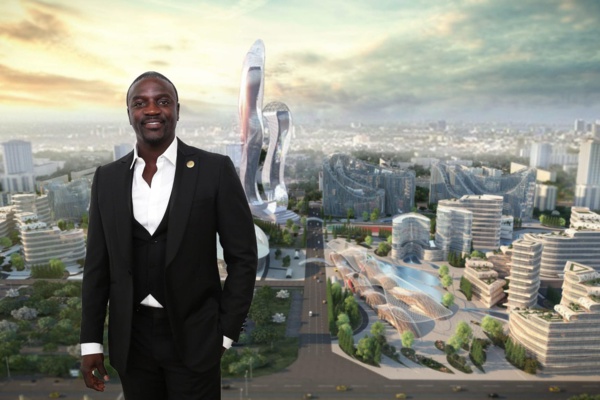 AKON dans un projet immobilier de 50 hectares à Mbodiène