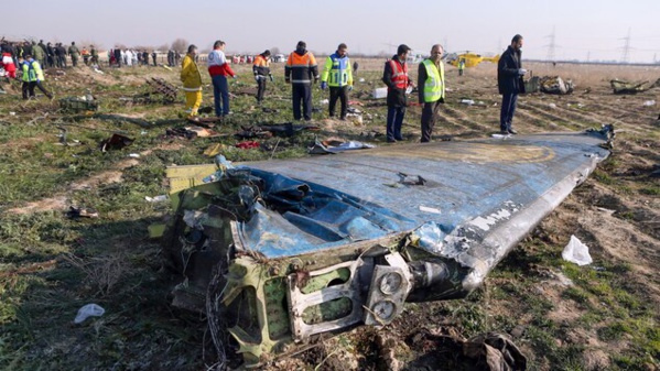 Crash en Iran : Le missile a touché la cabine des pilotes