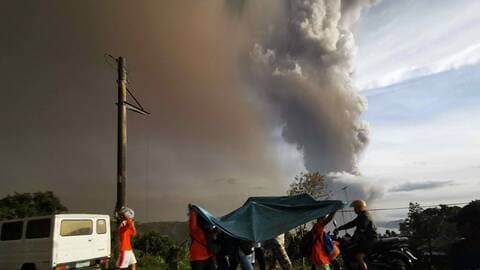 Volcan réveillé: tous les vols sur Manille annulés