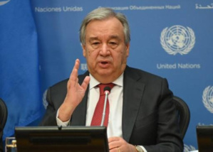 Antonio Guterres, secrétaire général de l'ONU