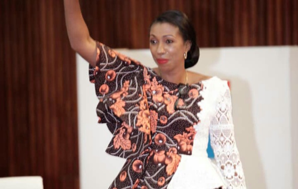 Jeanine Mabunda, présidente de l'assemblée nationale de la RDC