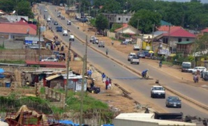 Une vue de Juba, la capitale du Sud Soudan