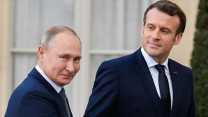 Vladimir Poutine et Emmanuel Macron