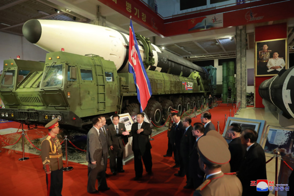 Pyongyang : Exposition du développement de la défense nationale « Autodéfense-2021 » (communiqué)