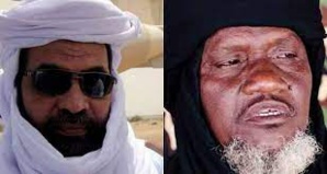 Iyad Ag Ghaly (g.) et Amadou Kouffa