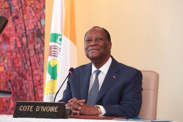 Le Président Alassane Ouattara