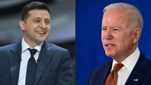 Joe Biden et Volodymyr Zelensky