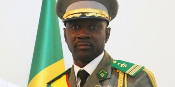 Le président malien, le colonel Assimi Goïta