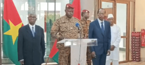 L'ex président Blaise Compaoré chez le chef de la junte burkinabè, le lieutenant-colonel Damiba