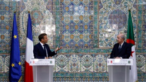 Les présidents Tebboune et Macron