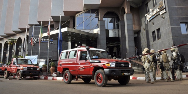 l'hôtel Raddison Blu de Bamako attaqué en 2015