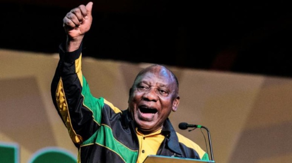 Afrique du Sud: l'ANC renouvelle sa confiance au président Ramaphosa