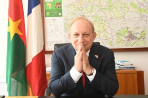 Luc Hallade, actuel ambassadeur de France au Burkina Faso