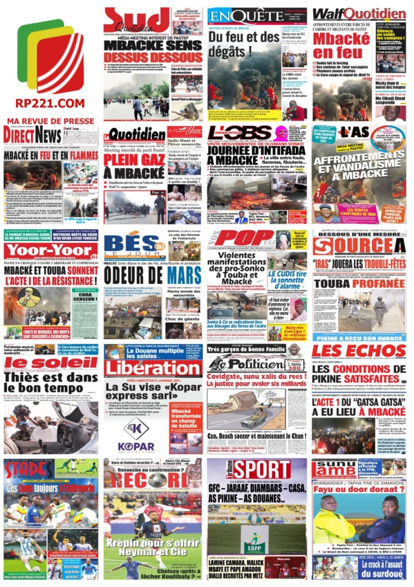 Les UNE de la presse du 11 février 2023