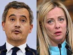 Immigration : c'est la crise entre Paris et Rome après une diatribe de Darmanin contre Meloni