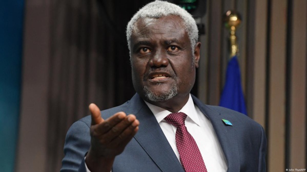 Moussa Faki Mahamat, président de la Commission de l'Union africaine