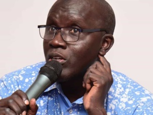 Le journaliste Mamadou Thior, president du CORED