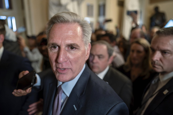 Chambre des représentants - Le chef républicain Kevin McCarthy destitué, une première dans l'histoire