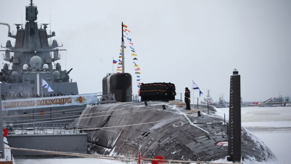 Deux nouveaux sous-marins nucléaires inaugurés par Vladimir Poutine