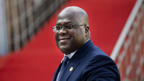 Le président sortant Félix Tshisekedi, annoncé vainqueur d'une présidentielle contestée par ses adversaires