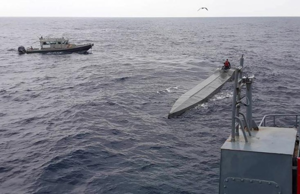 La Colombie et l’Équateur ont saisi deux semi-submersibles pleins de cocaïne