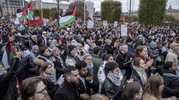 Suède: des milliers de personnes manifestent en soutien à la Palestine dans la capitale Stockholm