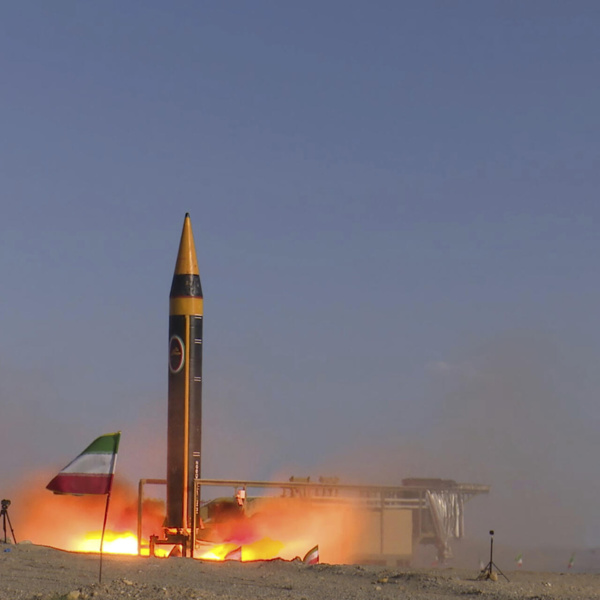 Un missile iranien (photo d'illustration)