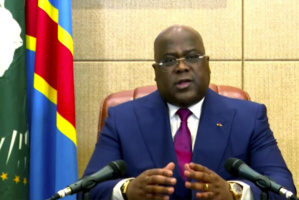 Le Président Felix Tshisekedi