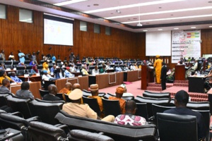 Le Conseil national de transition (CNT), assemblée législative de Guinée