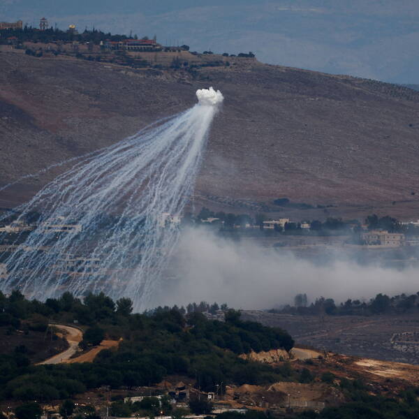 Human Rights Watch : Après Gaza, les forces israéliennes ont largué des bombes au phosphore blanc sur le Sud-Liban