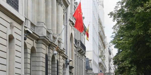 L'ambassade de Chine à Paris