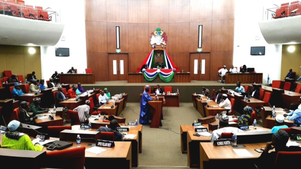 Le parlement gambien à Banjul la capitale