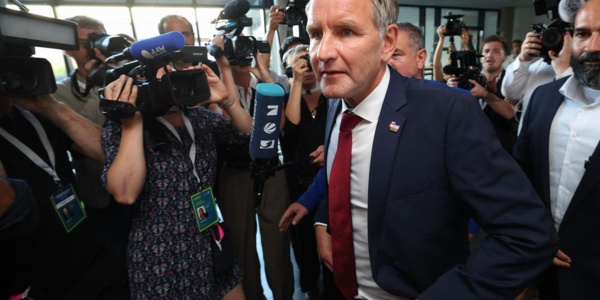 Björn Höcke, l'une des figures radicales du parti d'extrême-droite Alternative pour l'Allemagne (AfD)