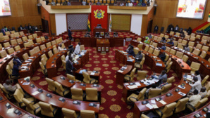 Le parlement ghanéen à Accra (photo AP)