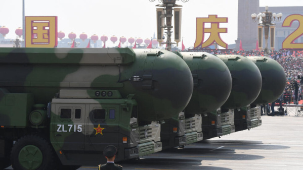 La Chine fait un rare test de missile balistique intercontinental dans le Pacifique