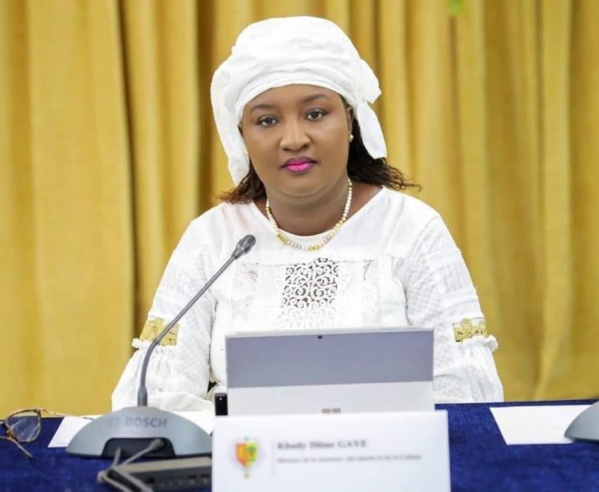 La ministre en charge de la Culture Khady Diène Gaye